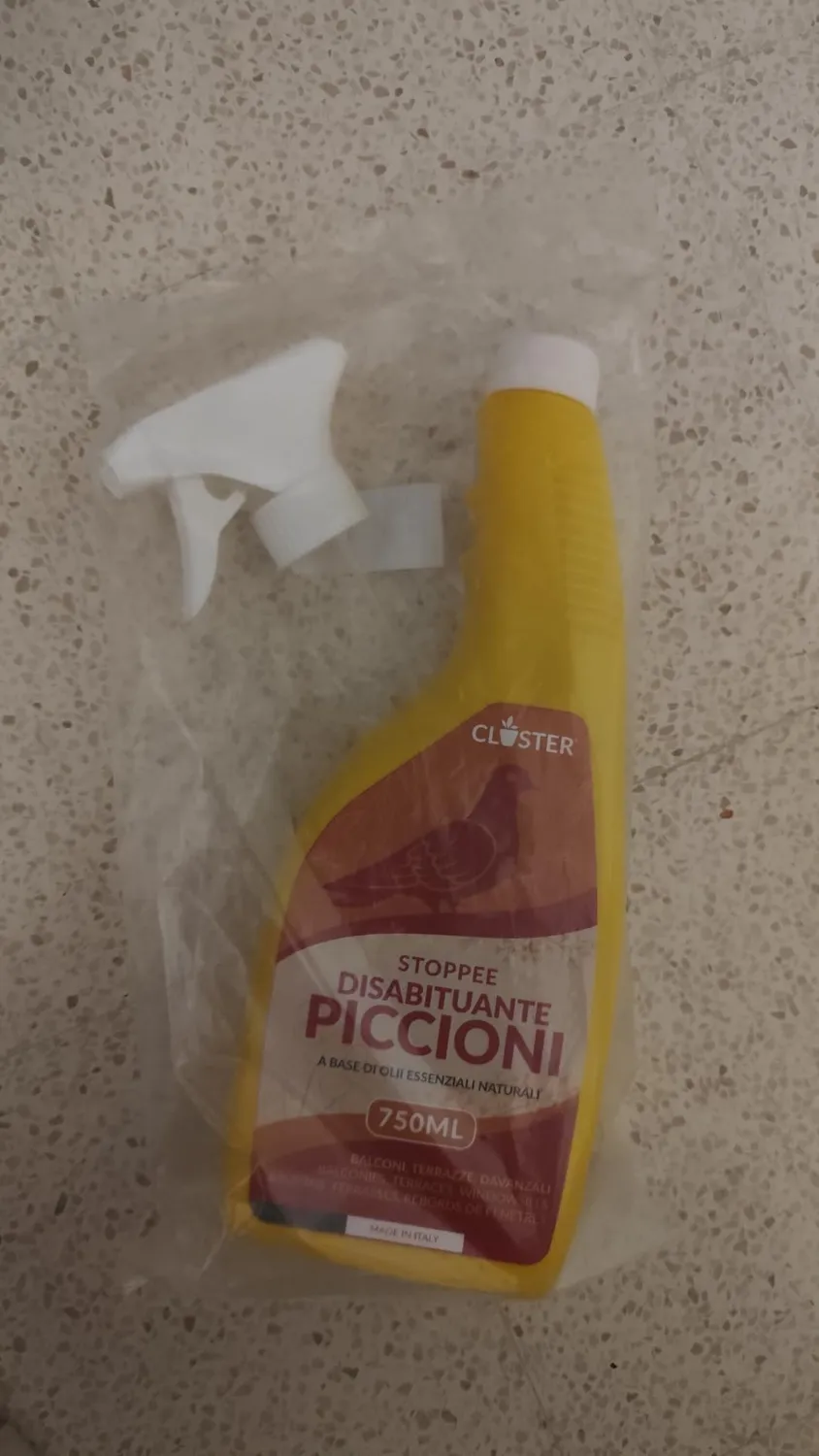Closter spray scaccia piccioni repellente 750 ml naturale