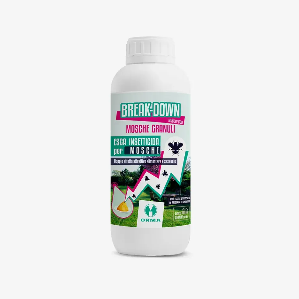 Cyperfum Break Down Mosche esca granulare pronto uso