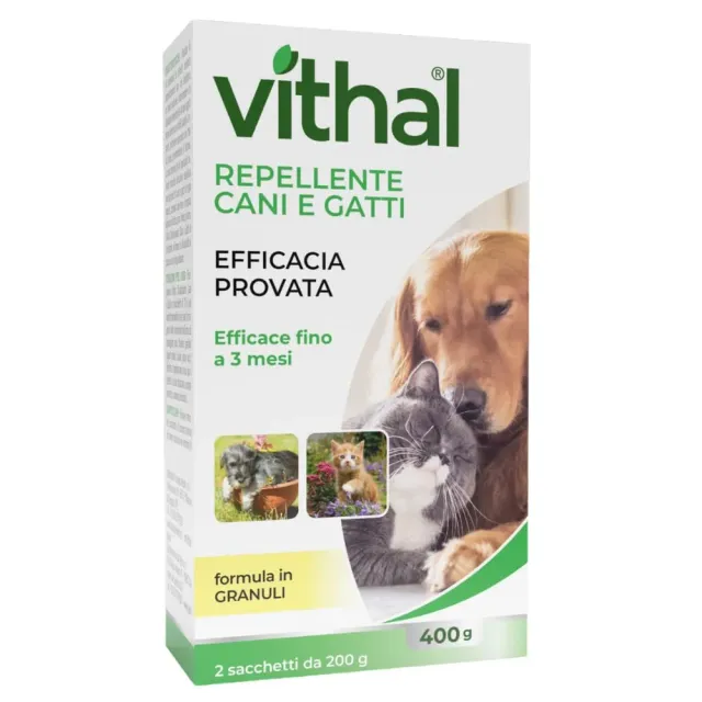 Vithal Biolid UP repellente cani gatti granuli menta 3 mesi
