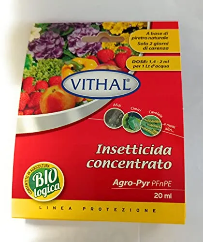 Vithal Biolid UP Agro-Pyr Insetticida Piretro 20 ml Bio