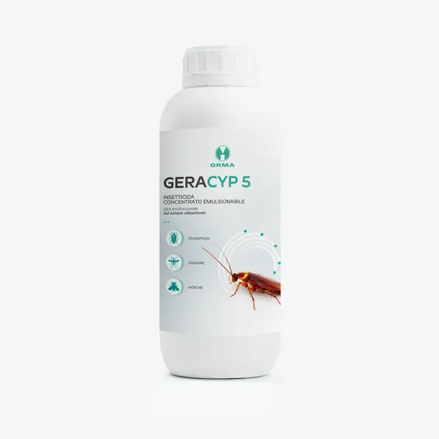 Cyperfum Geracyp 5 insetticida liquido alla cipermetrina