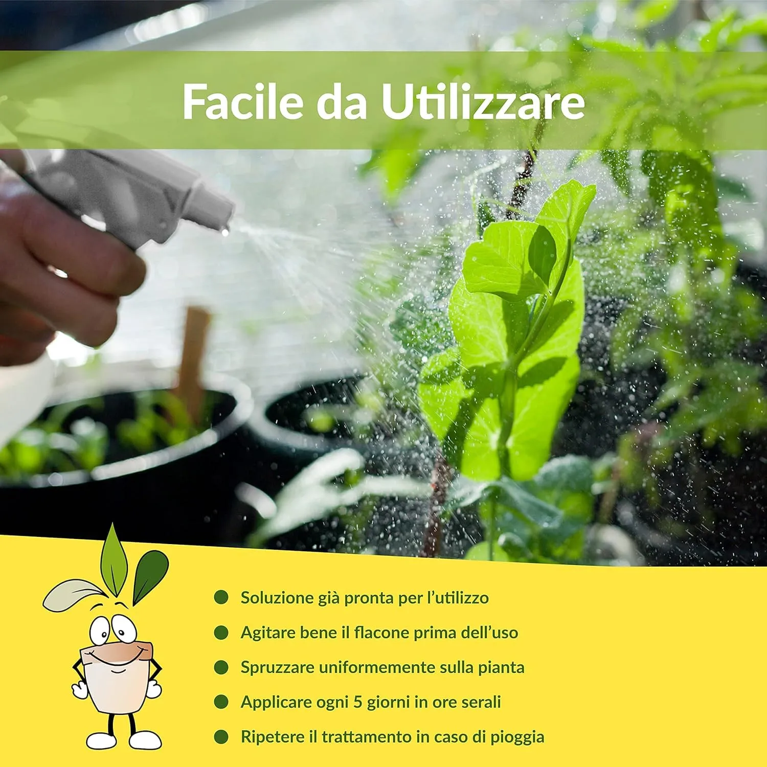 Closter Olio di Neem Spray Piante 750 ml Pronto Uso Naturale