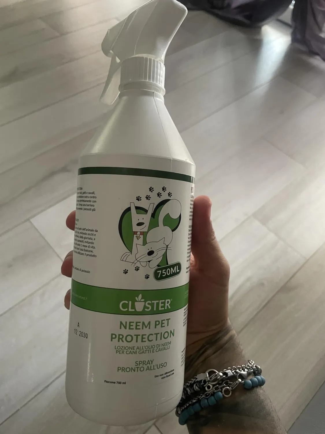 Closter Neem Pet Protection spray antiparassitario 500ml cani gatti