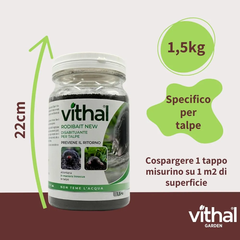 Vithal Biolid UP disabituante talpe granuli 1,5kg naturale