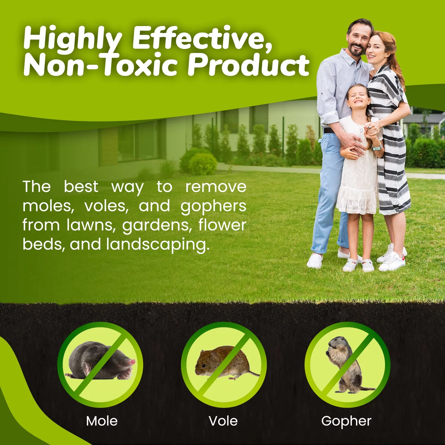 Natural Elements Repellente Talpe olio di ricino
