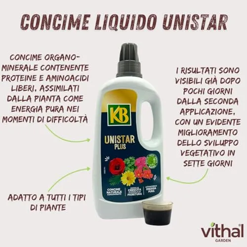 Vithal Unistar Universale concime liquido universale 1L organo-minerale