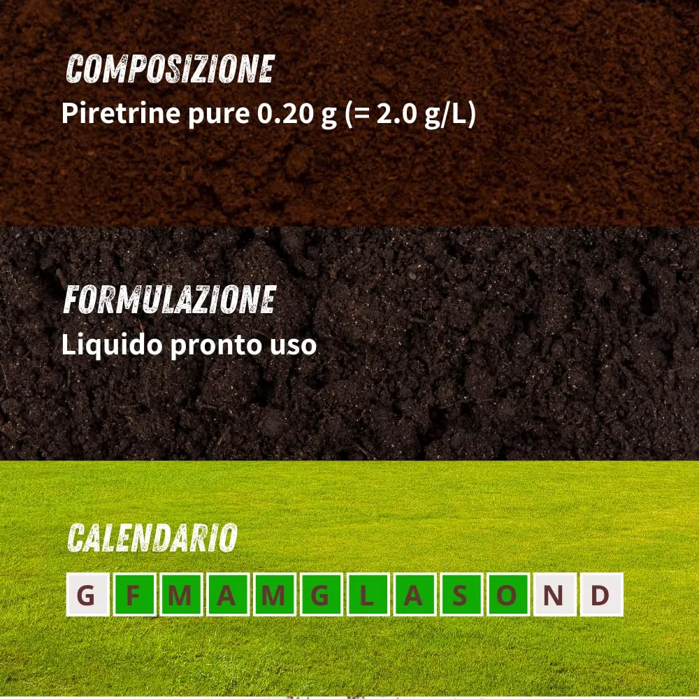 Vithal Pireto Garden AL insetticida spray piretro fiori