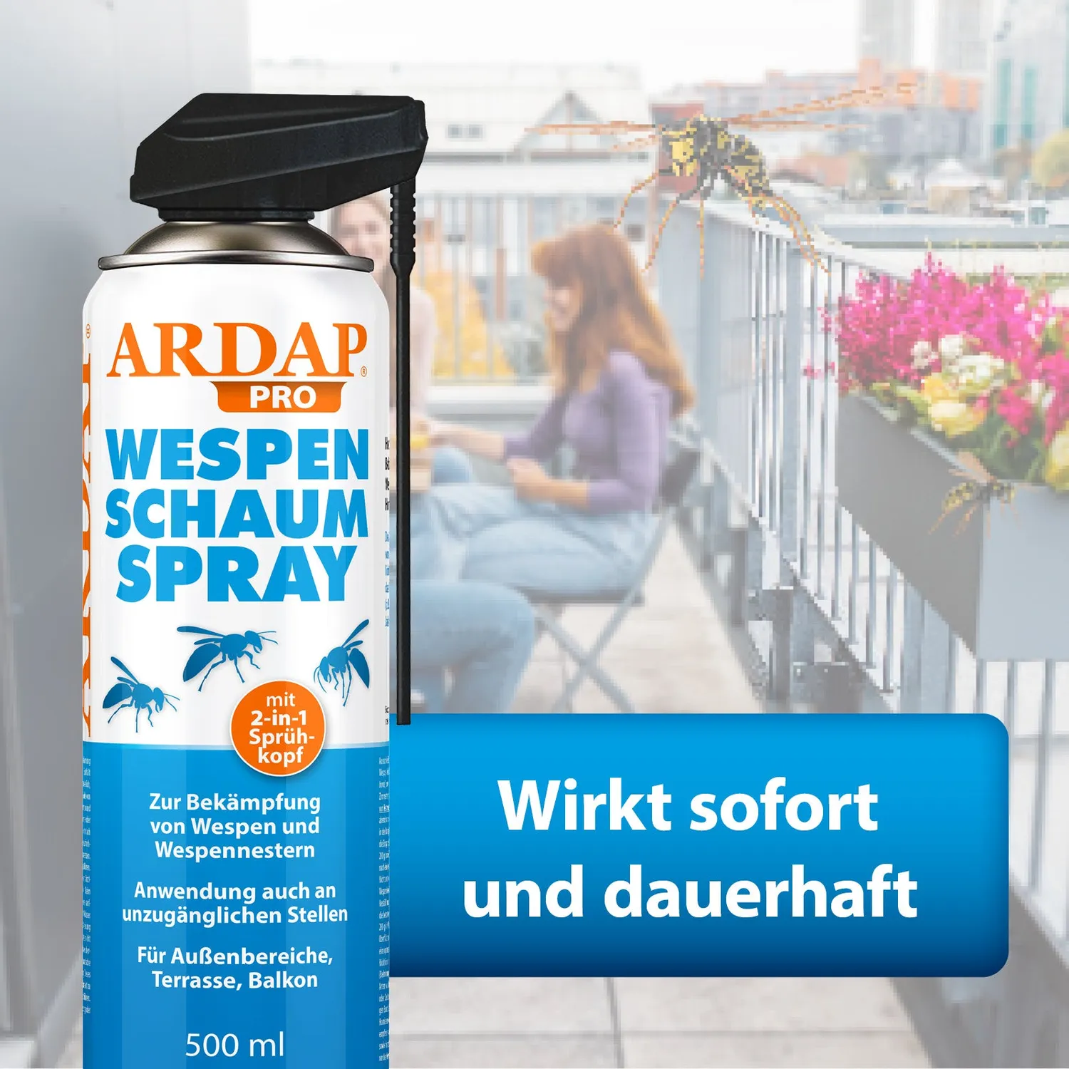 ARDAP Anti-Wespen-Set kit antivespe esterni giardino