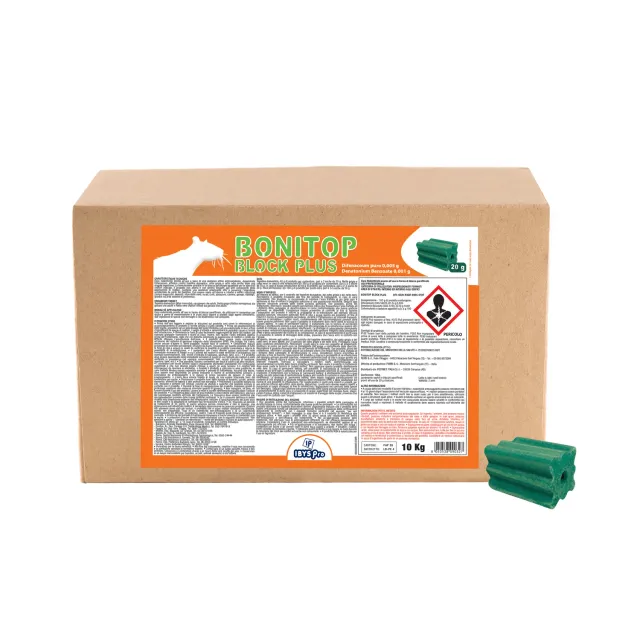 Pestnet Bonitop Block Plus Esca Blocchi 20 g Difenacoum