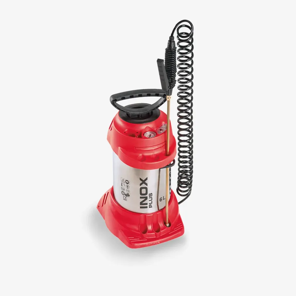 Cyperfum Pompa Professionale Inox irroratore a spalla acciaio