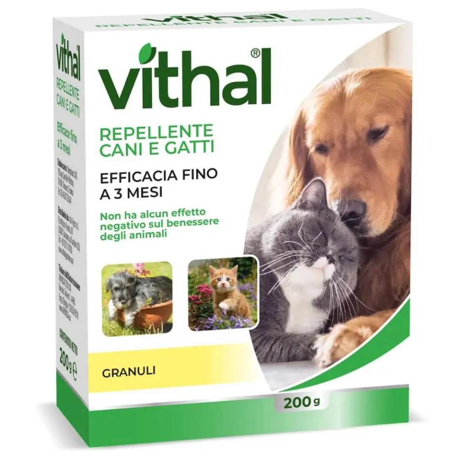 Vithal Biolid UP repellente cane gatto granuli 200g 3 mesi