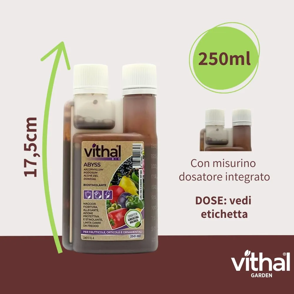 Vithal Abyss biostimolante alghe 250 ml fioritura