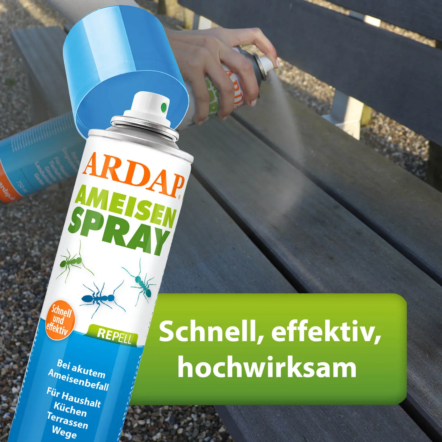 ARDAP Repell Spray Formiche 400 ml piretro cucina