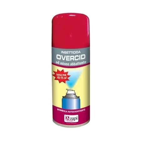 Pestnet Overcid insetticida aerosol autosvuotante click