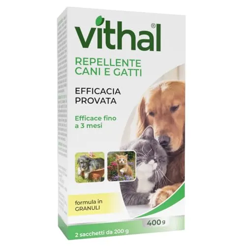 Vithal Biolid UP repellente cani gatti granuli menta 3 mesi