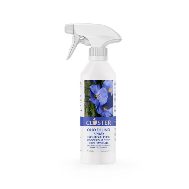 Closter Olio di Lino Spray Piante 500 ml Cocciniglia