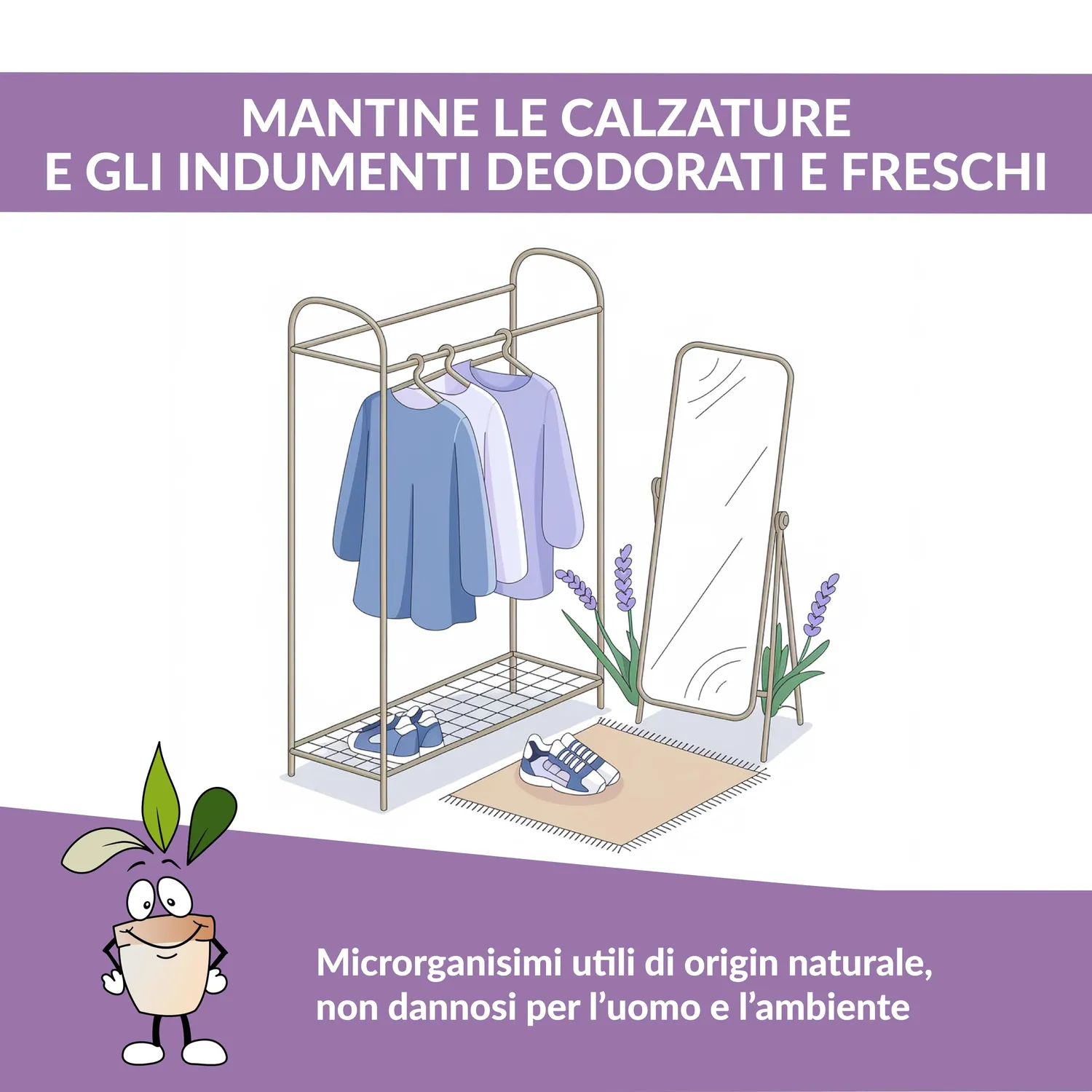 Closter PureAir Smacchiatore 750 ml lavanda alpina