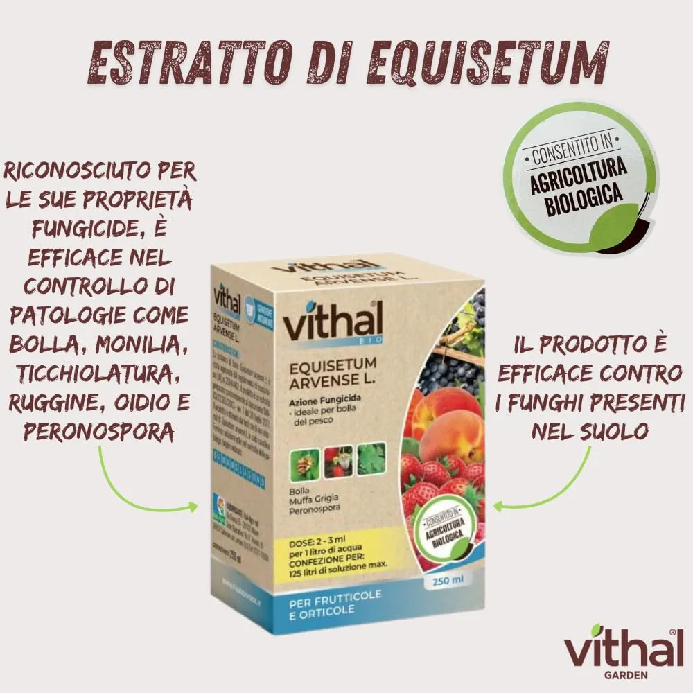 Vithal Biolid estratto equiseto fungicida 250 ml bio