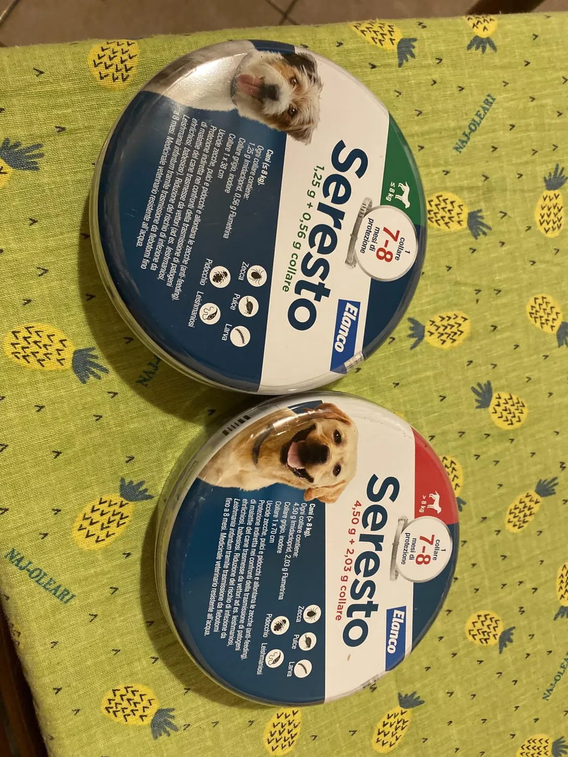 Elanco Seresto collare antiparassitario cani fino a 8 kg