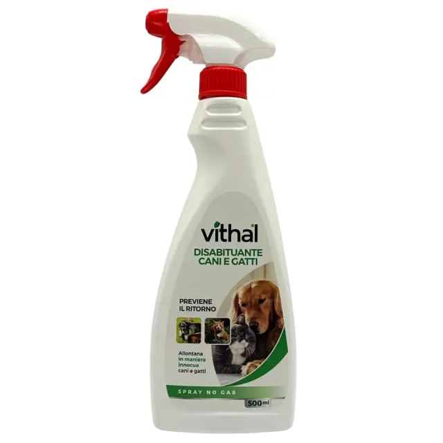 Vithal Repellente Cani e Gatti Spray 500ml Antiurina