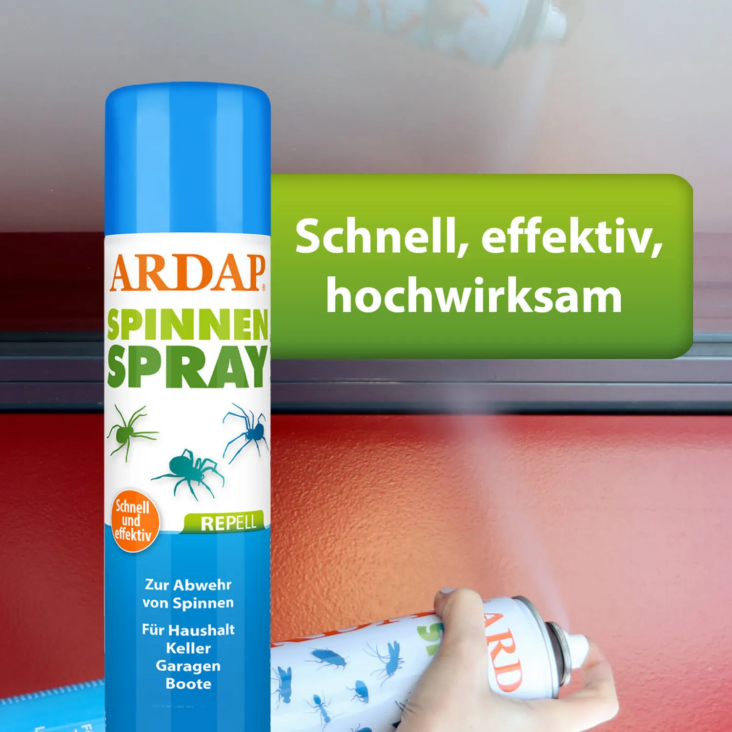 ARDAP Repell Spinnenspray spray ragni 400 ml al piretro