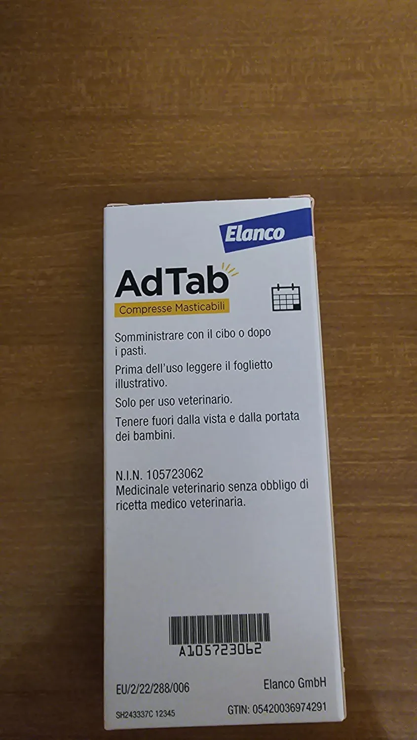 Elanco AdTab gatto 0,5-2 kg compresse masticabili 3 pz