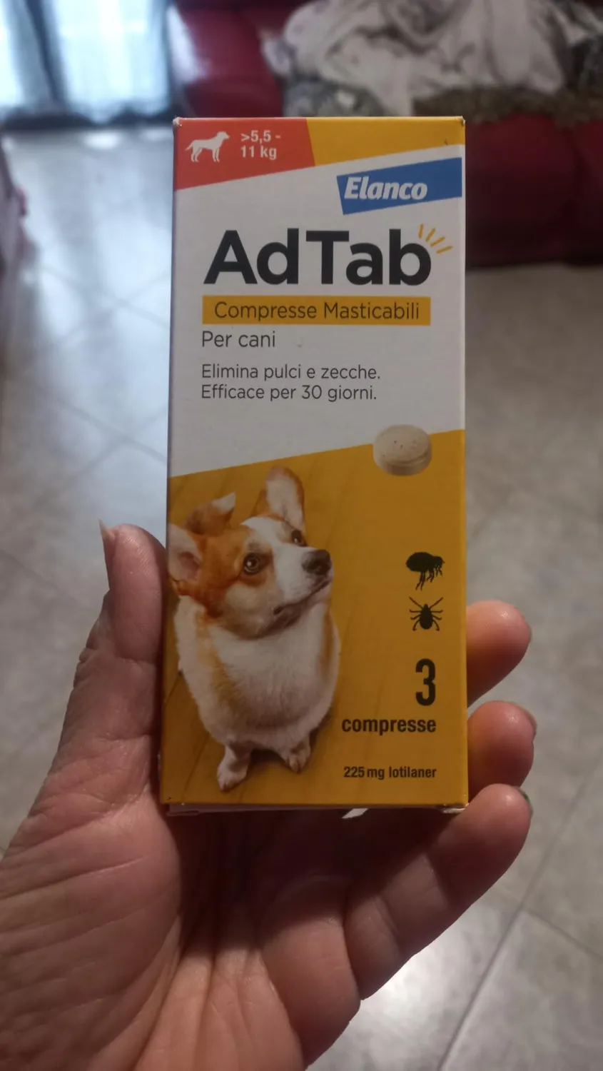 Elanco AdTab gatto 0,5-2 kg compresse masticabili 3 pz