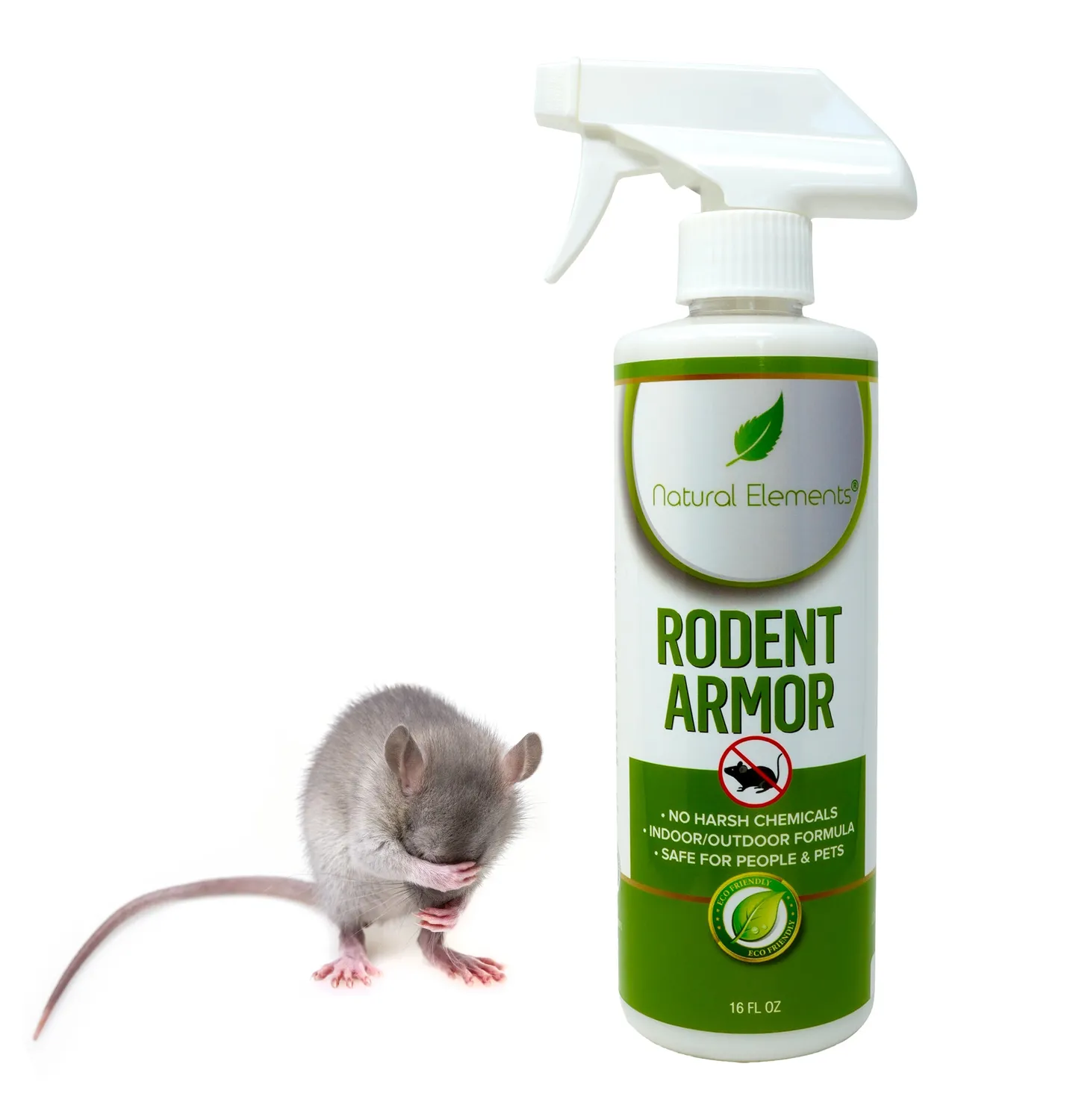 Natural Elements Rodent Armor spray topi alla menta naturale