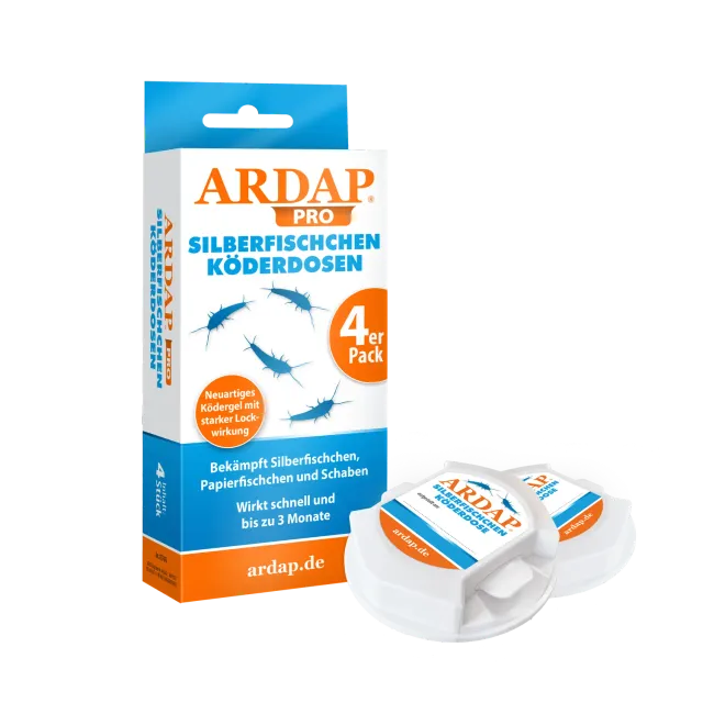 ARDAP Pro Esca Pesciolini Argento 4 pezzi 3 mesi