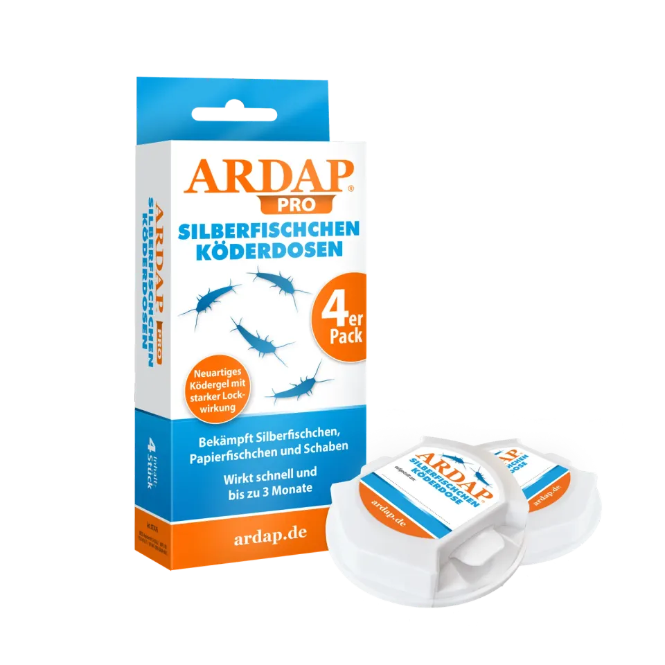 ARDAP Pro Esca Pesciolini Argento 4 pezzi 3 mesi