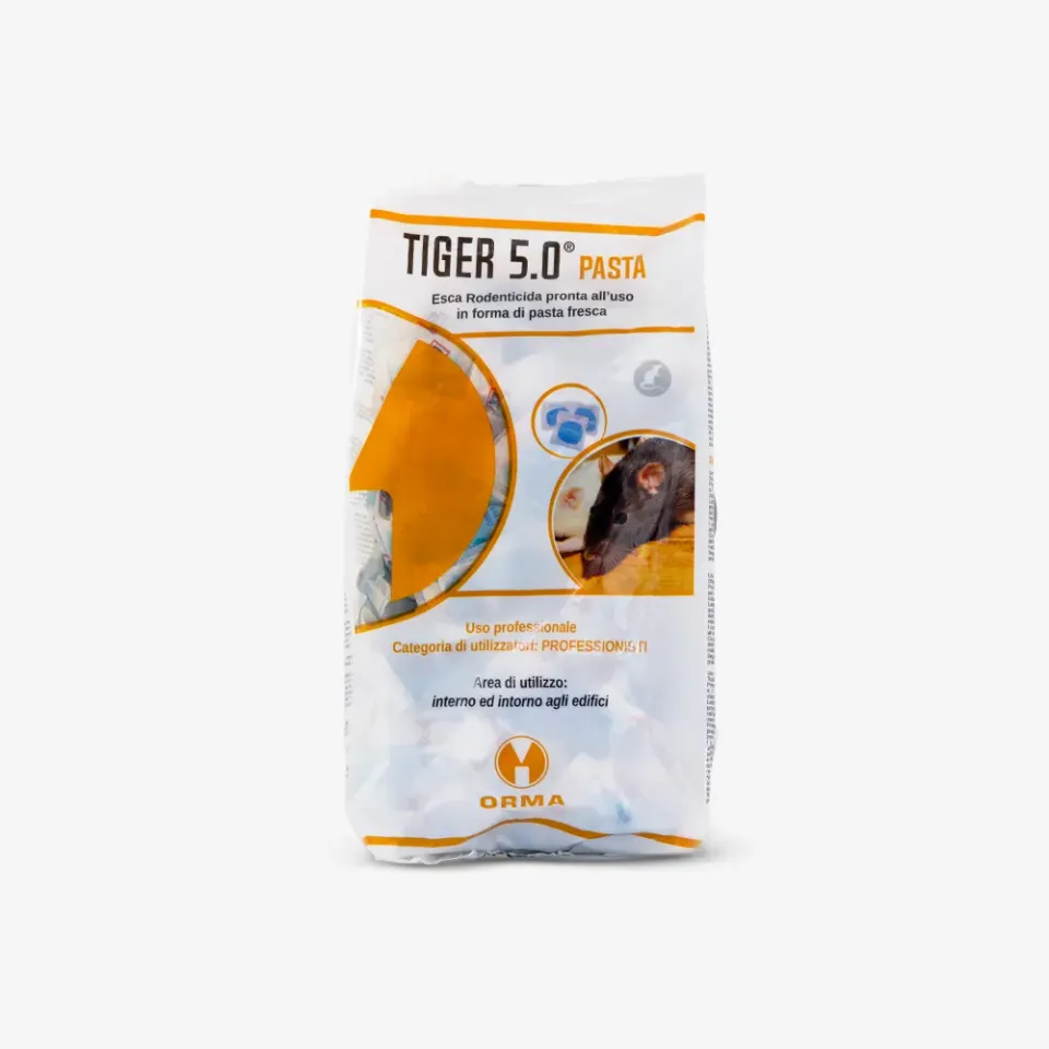 Cyperfum Tiger 5.0 Pasta veleno topi 1,5 Kg brodifacoum