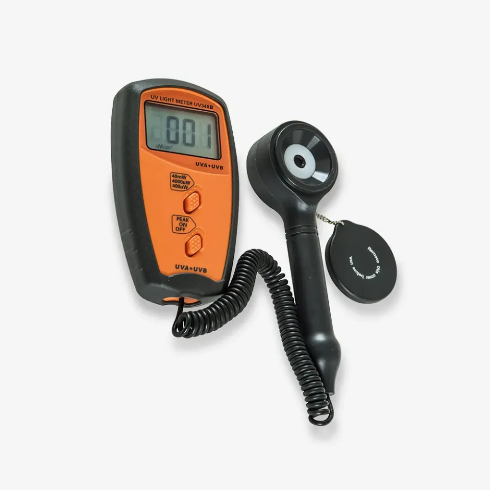 Cyperfum Misuratore UV tester luce UV-A UV-B per neon