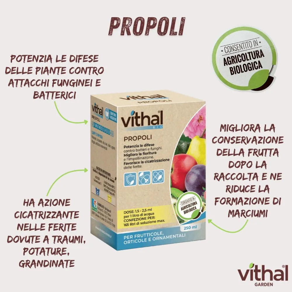 Vithal Biolid UP Propoli Estratto 250ml per Piante