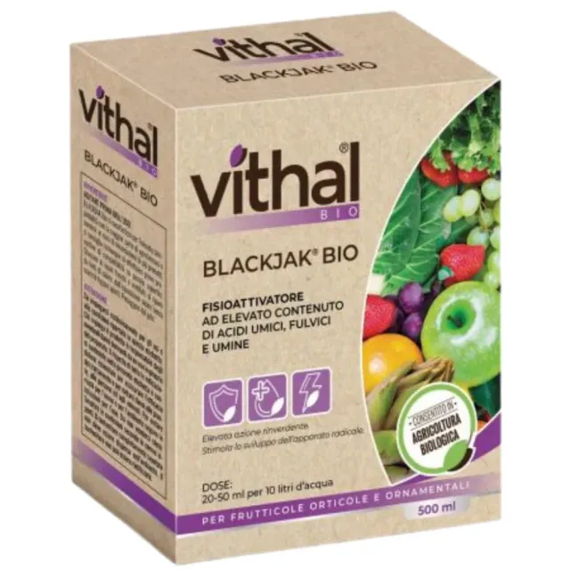 Vithal Blackjak fisioattivatore naturale 500 ml bio
