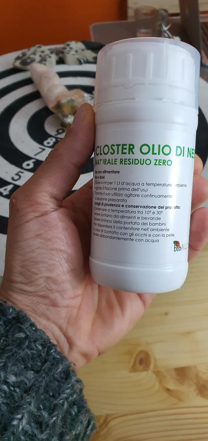 Closter Olio di Neem Puro Concentrato 250 ml per Piante