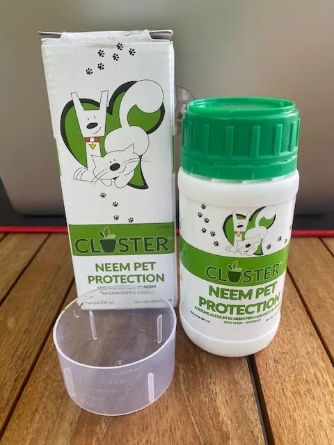 Closter Neem Pet Protection olio neem 250 ml cani gatti