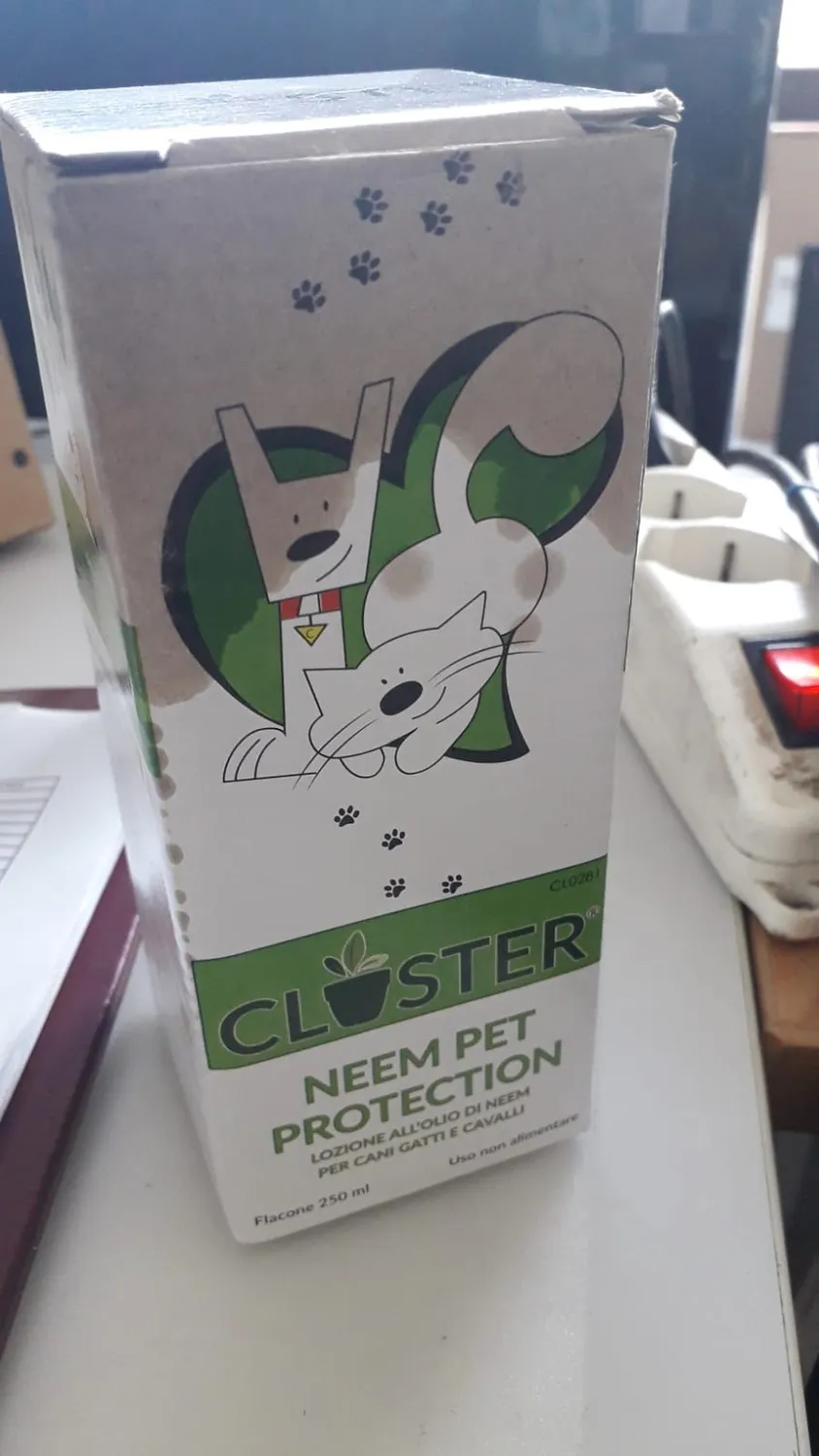Closter Neem Pet Protection olio neem 250 ml cani gatti