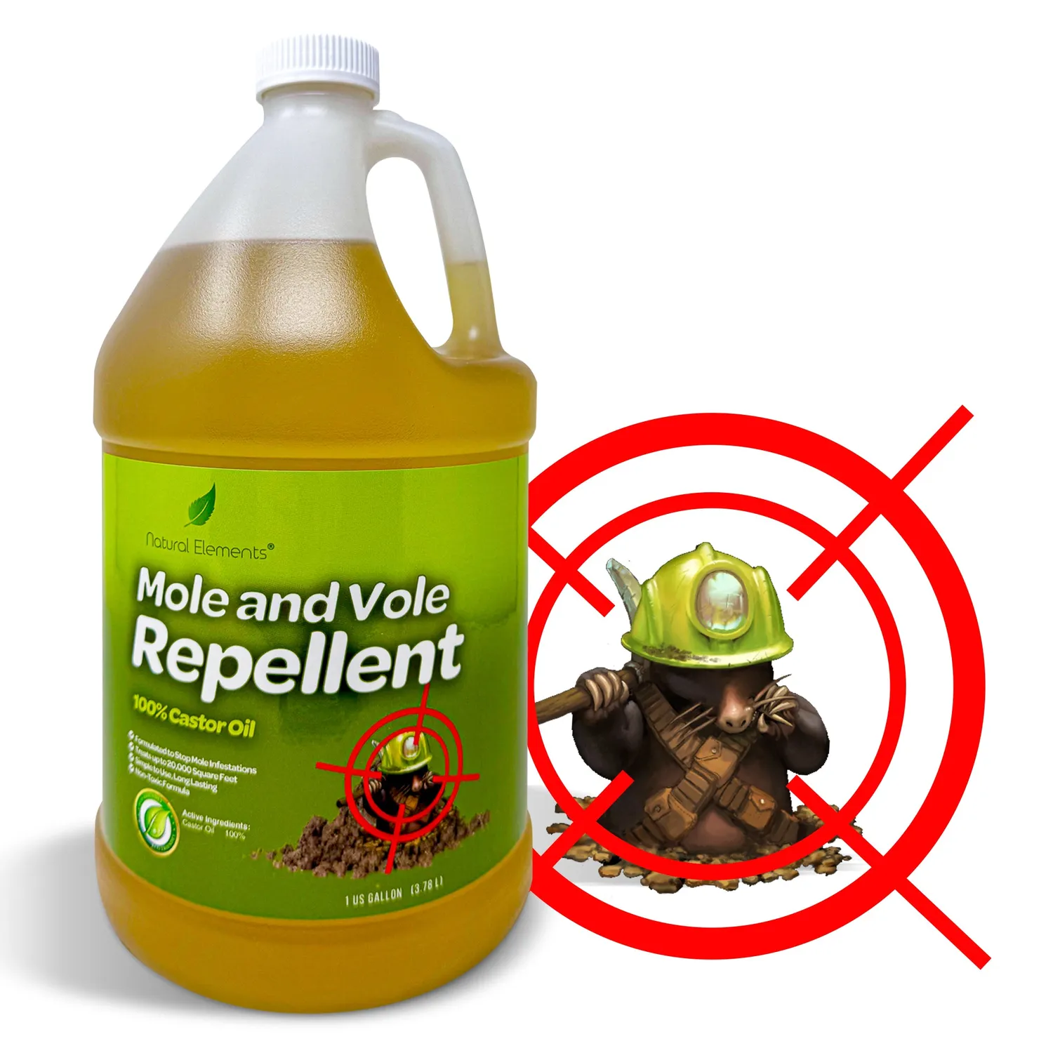 Natural Elements Repellente Talpe olio di ricino