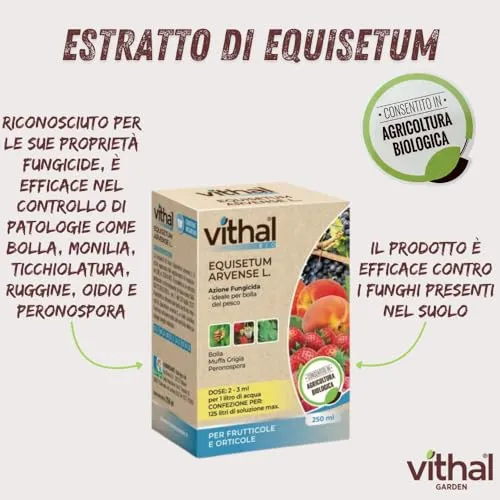 Vithal Biolid estratto equiseto fungicida 250 ml bio